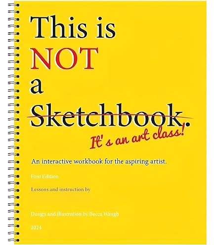 Amazon.com: Not Just a Sketchbook – an Art Class | Spiral-Bound